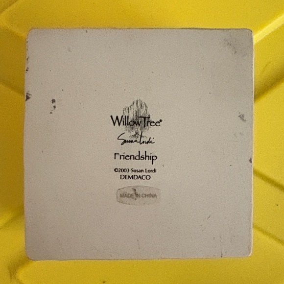 Willow Tree Friendship Box in Cream and Brown - Picture 4 of 4